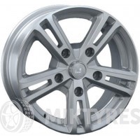 LS Wheels LS291 6.5x15 5x139.7 ET 40 Dia 98.5 (Silver)